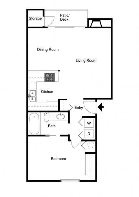 2425 SW Webster Street 1-2 Beds Apartment for Rent - Photo Gallery 18